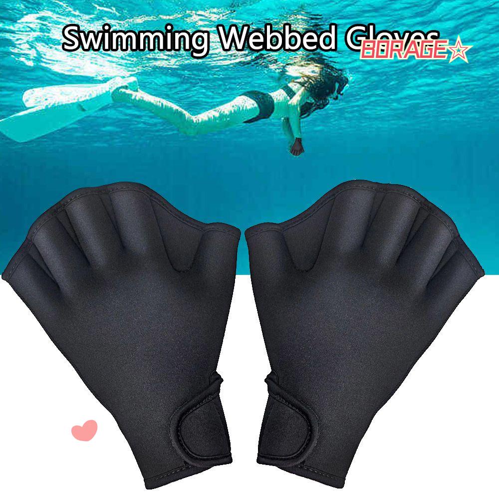 BORAG Găng Tay Bơi Lặn Có Màng Chống Trượt Chống Nước