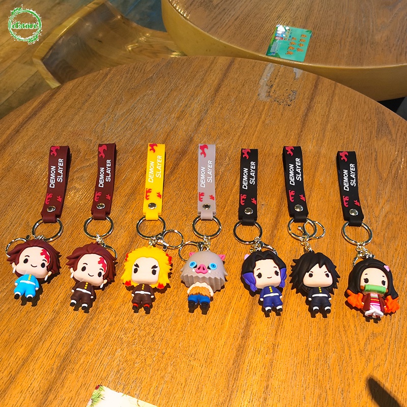 Móc Khóa Hình Búp Bê Hoạt Hình Sáng Tạo Dễ Thương