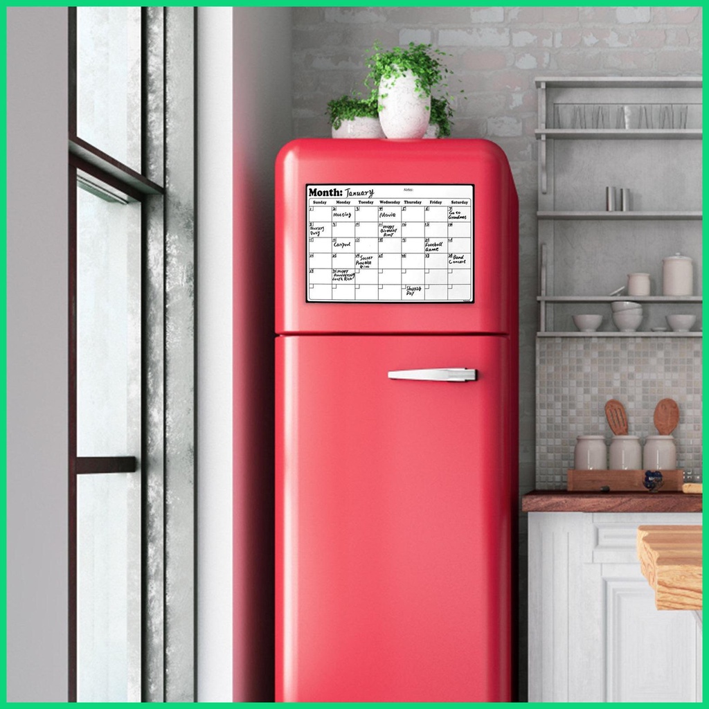 Lịch Nam Châm Gắn Tủ Lạnh Theo Tháng Tiện Lợi