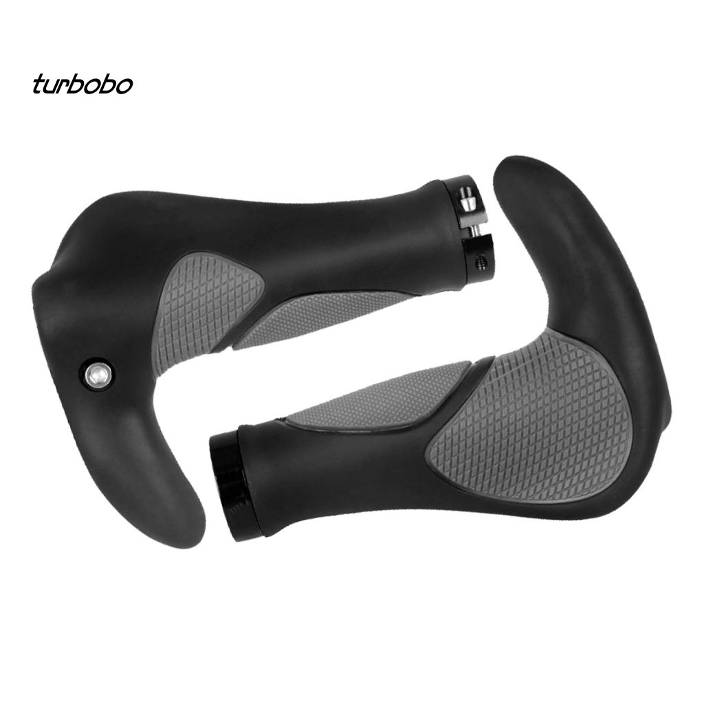 Set 2 Vỏ Bọc Tay Lái Xe Đạp Leo Núi Bằng Cao Su Mềm Chống Trượt