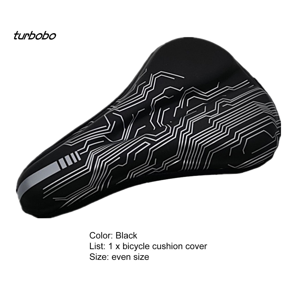 Vỏ Bọc Yên Xe Đạp Dày Dặn Màu Đen Chống Thấm Nước Tiện Dụng