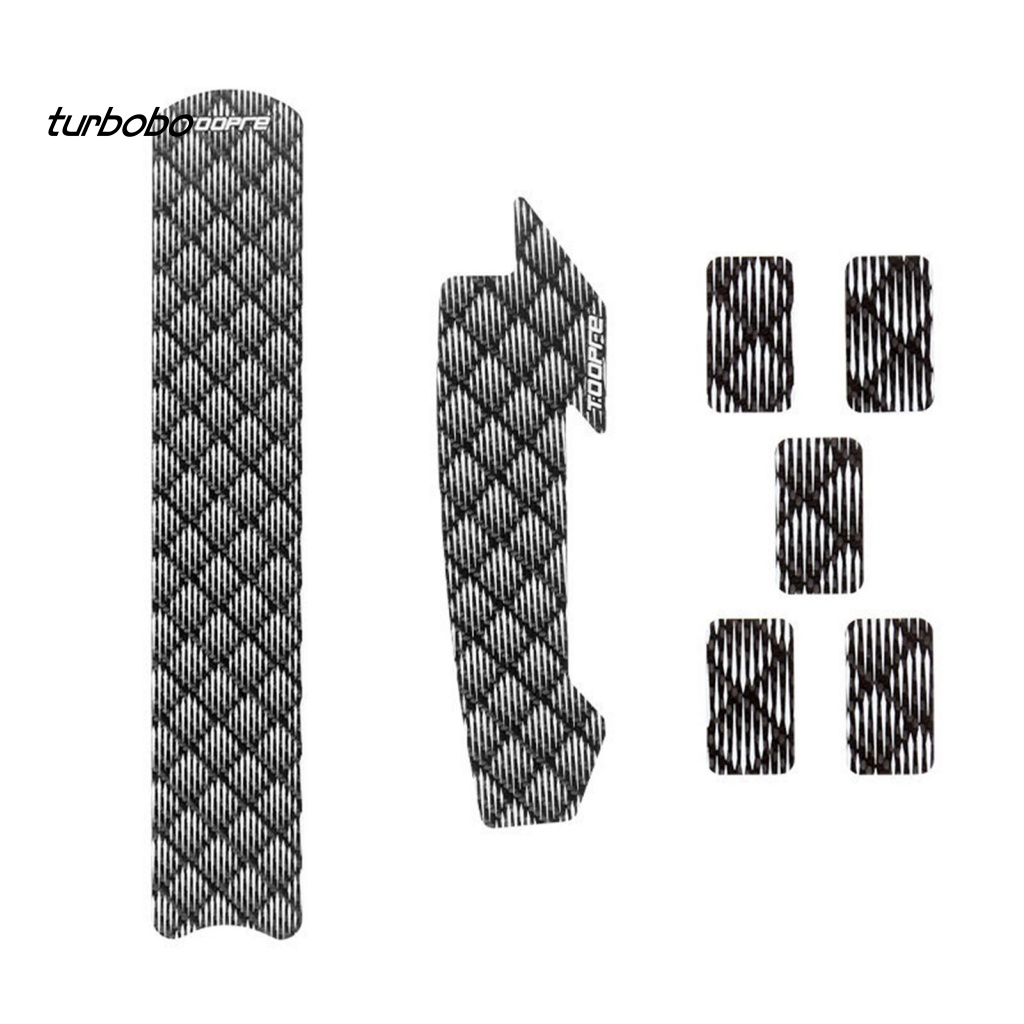 1 Bộ Đề Can Giả Da Dán Khung Xe Đạp Chống Nước / Trầy Xước