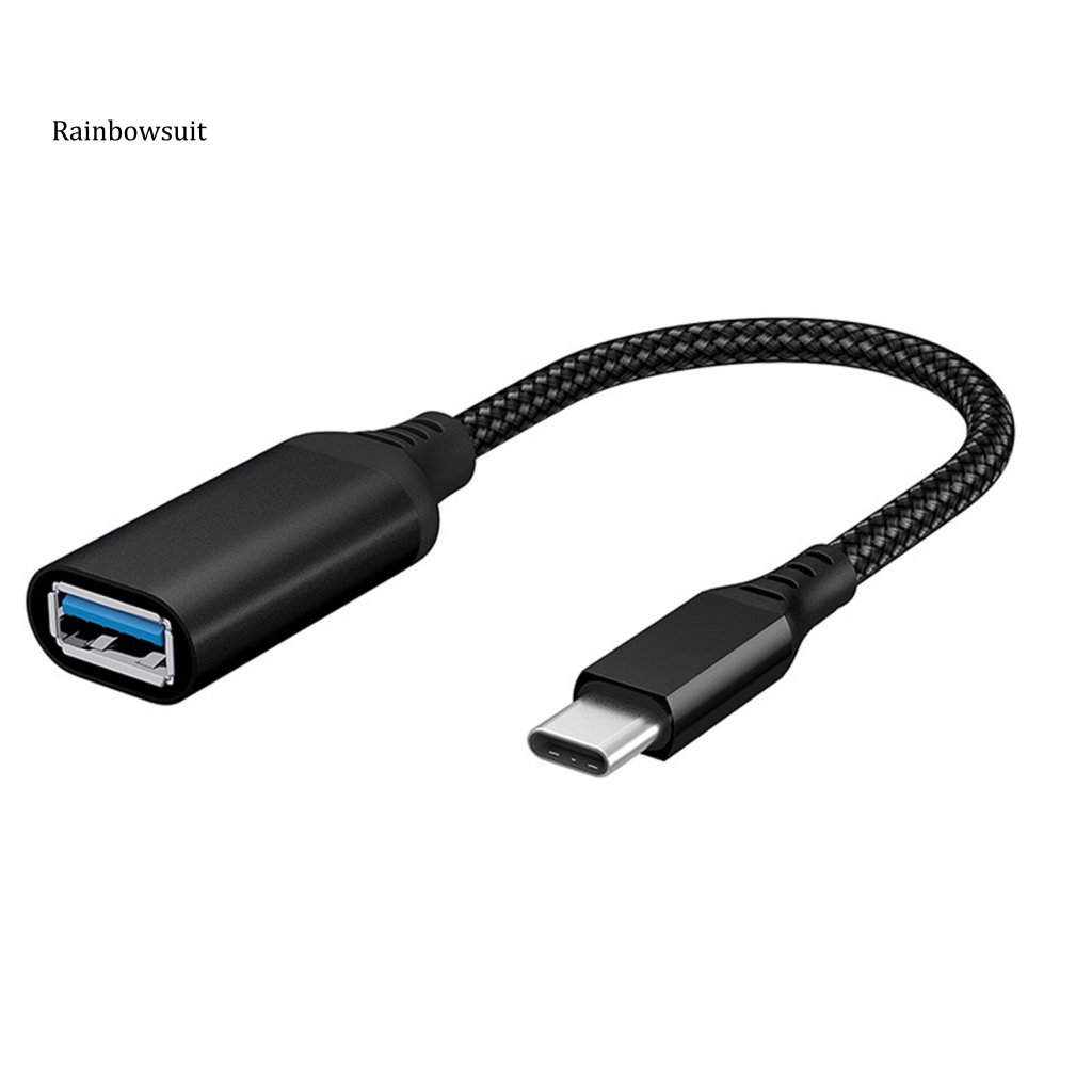 Cáp Chuyển Đổi OTG Type C Sang USB30 5Gbps Hỗ Trợ Kết Nối Chuột Máy Tính / Điện Thoại Đa Hướng