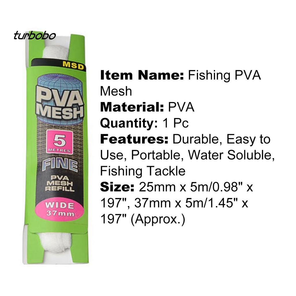 Lưới Đánh Bắt Cá PVA Tan Trong Nước Bền Bỉ Thiết Thực Cho Hoạt Động Ngoài Trời