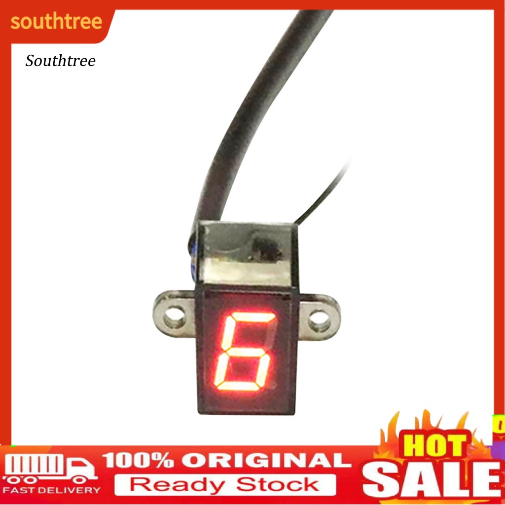 Bộ Cần Số Cảm Biến Hiển Thị Màn Hình LED Kỹ Thuật Số Thông Dụng 12V Cho Xe