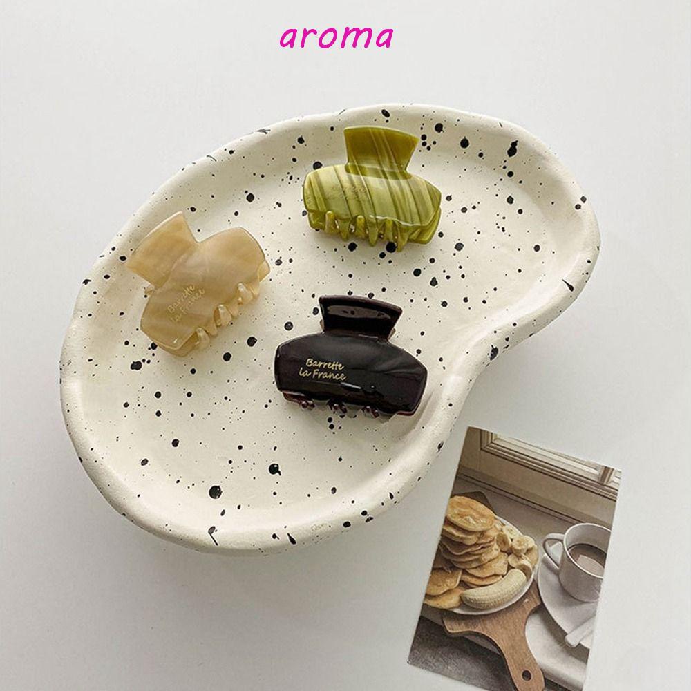 AROMA Kẹp Tóc Hình Cá Mập Cỡ Nhỏ / Vừa / Nhỏ Thời Trang Tinh Tế Cho Nữ