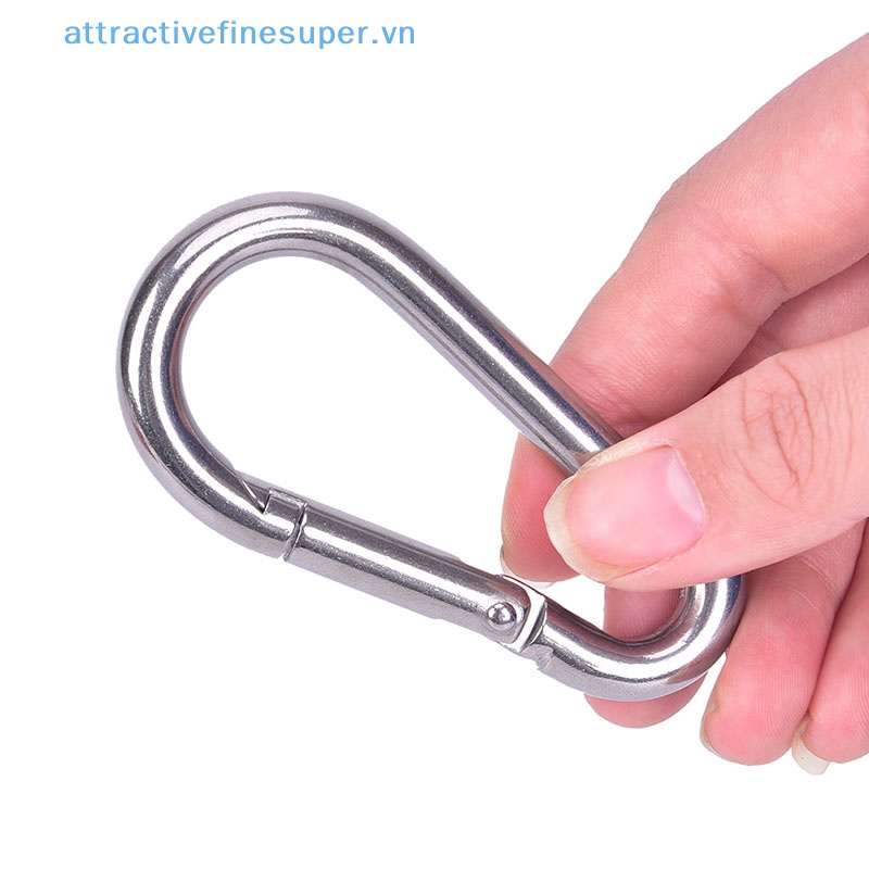 Móc Khóa Carabiner Bằng Thép Không Gỉ 304 AFS