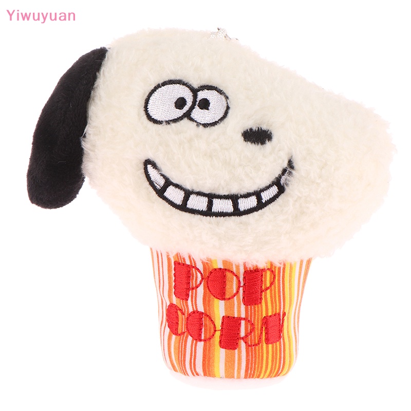 < Yiwuyuan > Móc Khóa Hình Chú Chó Nhồi Bông Mềm Mại Đáng Yêu Trang Trí Ba Lô / Túi Xách / Móc Khóa Xe Hơi Mới