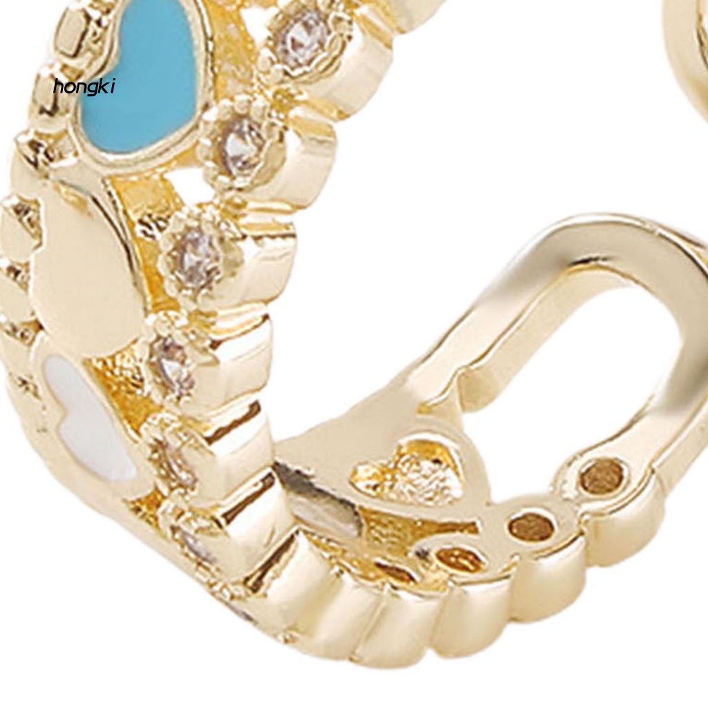 Nhẫn ĐíNh Đá HìNh TráI Tim Sang TrọNg