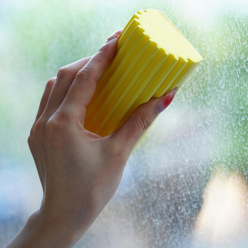 Set 12 Bàn Chải Xốp PVA Làm Sạch Cửa Kính / Đế Trượt
