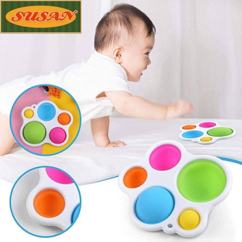 SUSANS Set 2 Lục Lạc Đồ Chơi Nhiều Màu Sắc Cho Bé