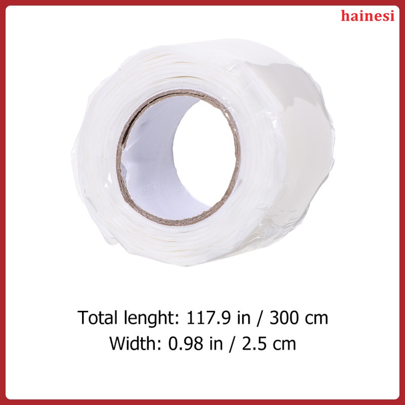 Băng Keo Silicone Pvc Màu Trắng Chống Rò Rỉ Dùng Để Sửa Chữa Ống Nước