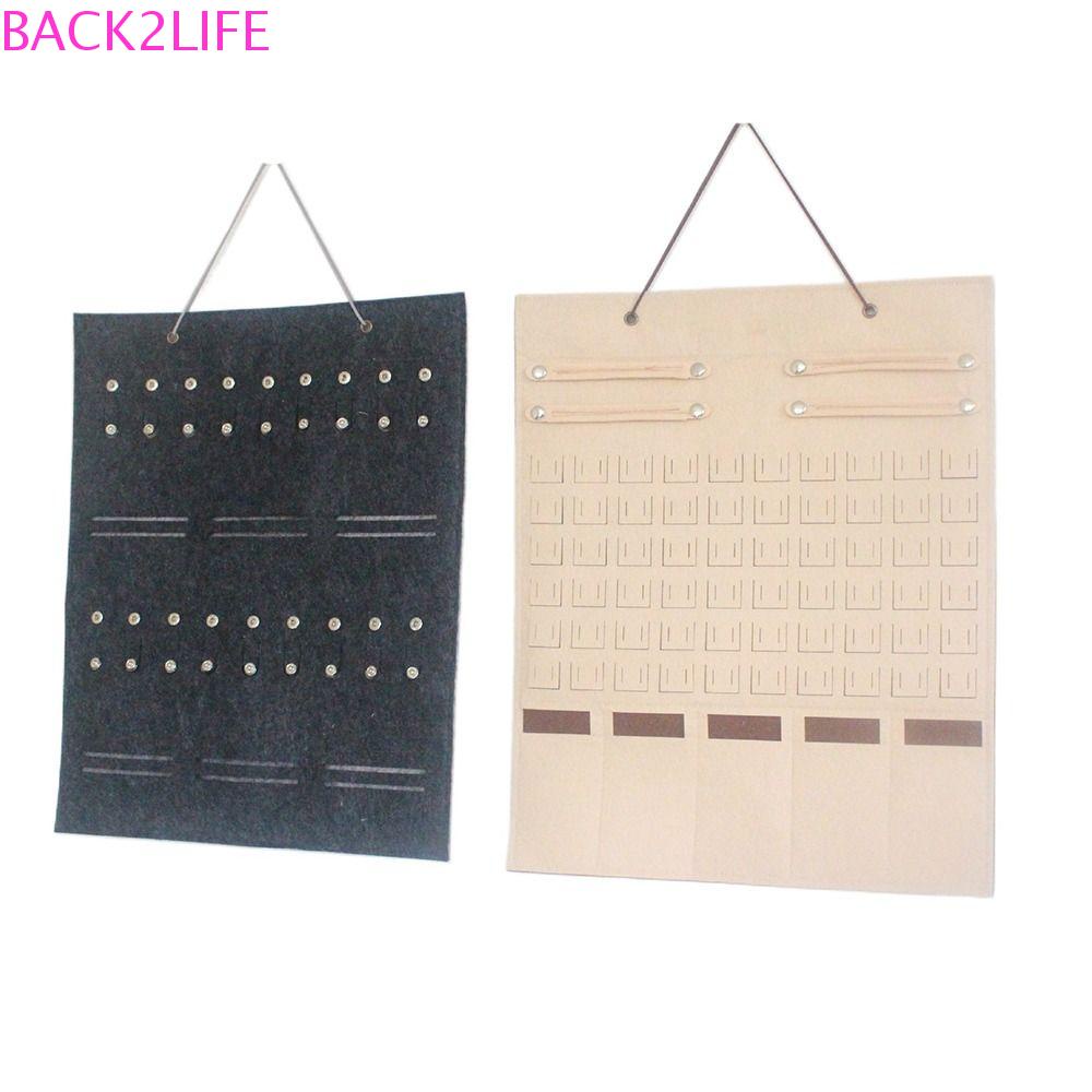 BACK2LIFE Giá Đỡ Mắt Kính 25 Ngăn Bằng Vải Nỉ Trưng Bày Dây Cáp Dữ Liệu
