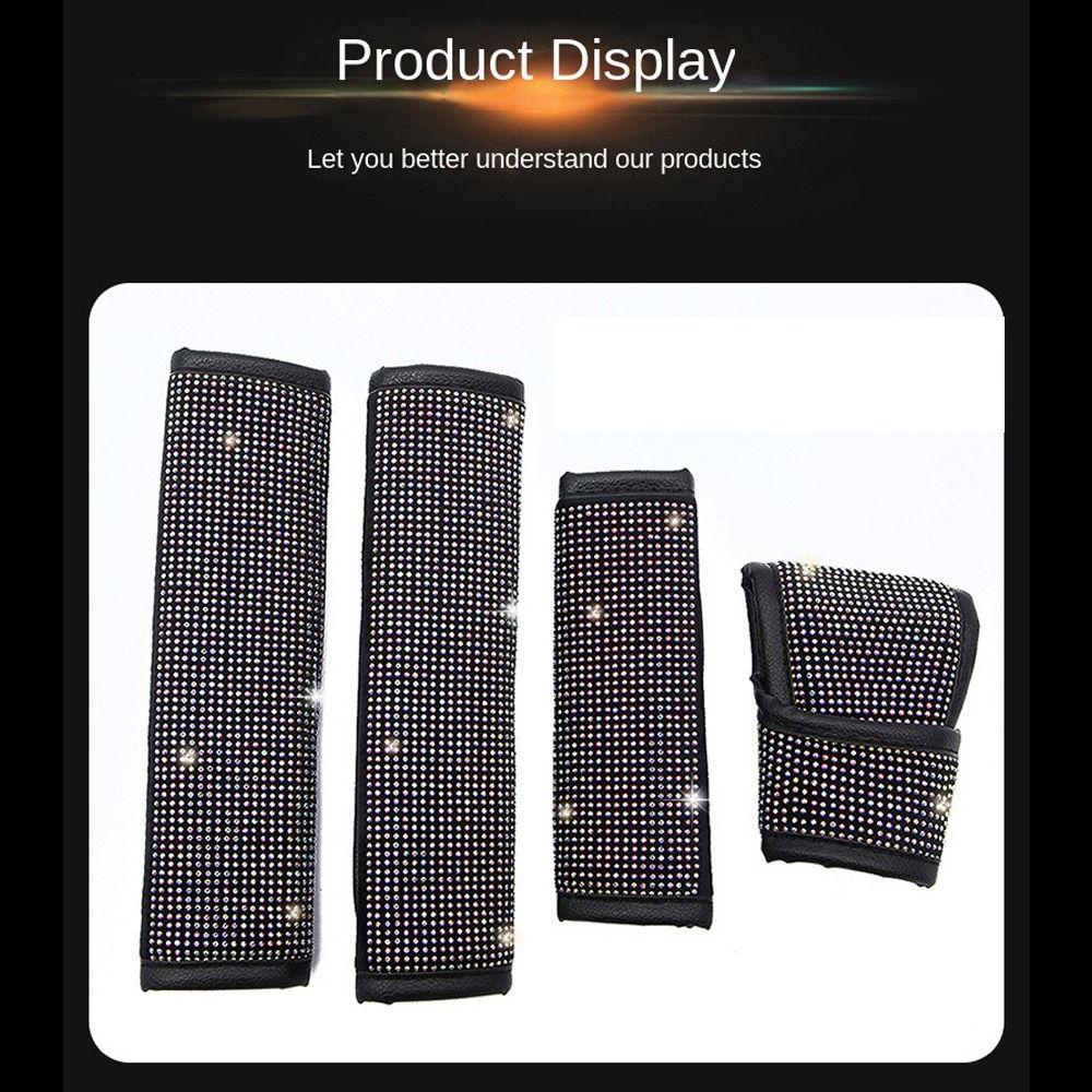 Vỏ Bọc Cần Số Xe Hơi Họa Tiết Lấp Lánh Sang Trọng