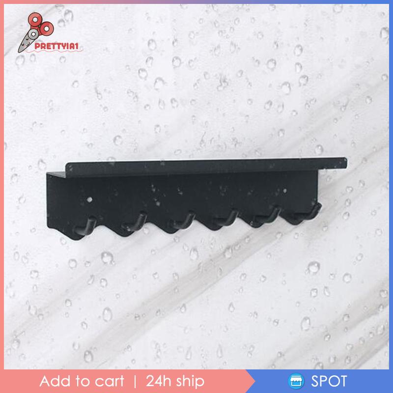 Giá Đỡ Chìa Khóa Treo Tường Bằng Thép Không Gỉ Trang Trí Đa Ứng Dụng