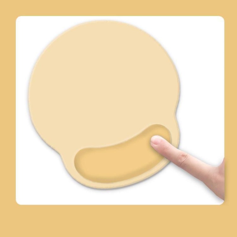 Đệm Kê Cổ Tay Sử Dụng Chuột Và Bàn Phím Bằng Cao Su Non Màu Sắc Tương Phản Đơn Giản Dành Cho Nam Và