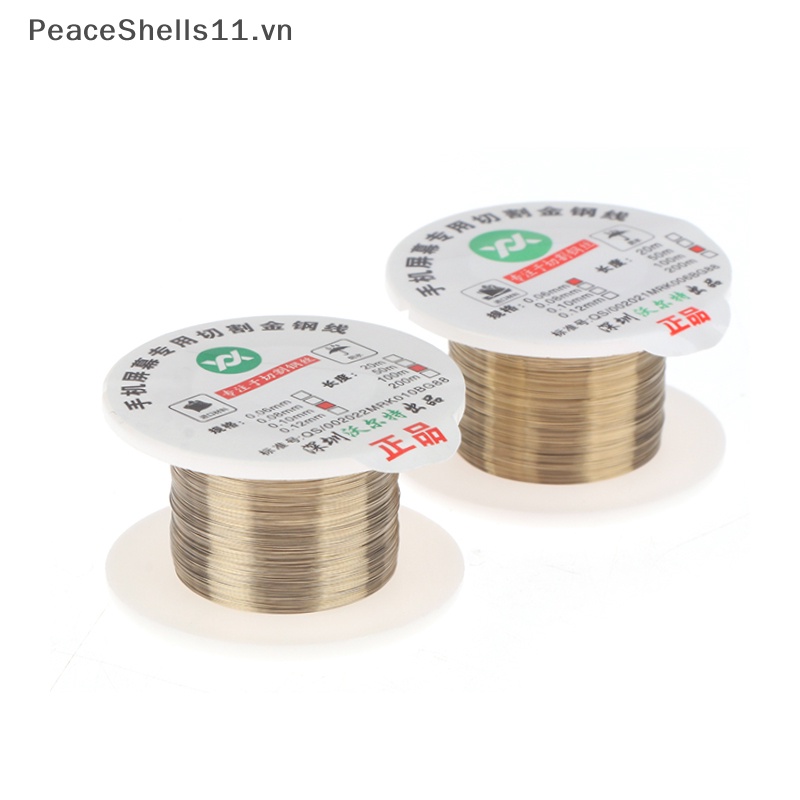 Cuộn Dây Thép Hợp Kim 100M 0.04 0.05 0.06 0.08 0.1MM Sửa Chữa Màn Hình LCD / Điện Thoại