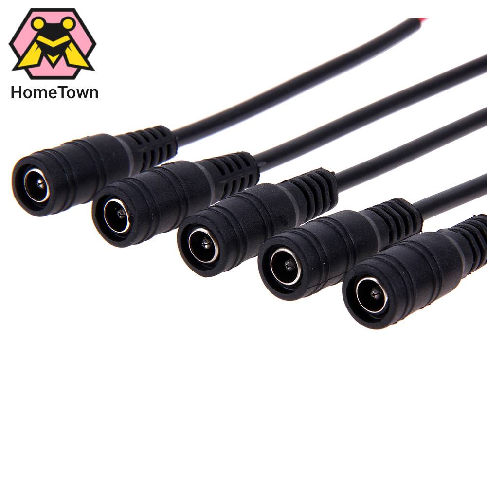 Set 5 Đầu Nối DC Cao Su 5.5 * 2.1mm