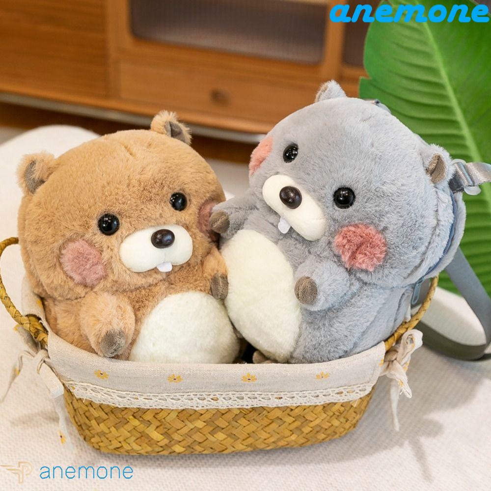 ANEMONE Túi Đeo Chéo Đựng Mỹ Phẩm Thẻ Tai Nghe Đồ Chơi Nhồi Bông Đáng Yêu Dành Cho Bé Gái