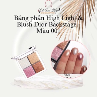 Bảng phấn High Light & Blush Dior Backstage 001/ 002 ( Sản Phẩm Chính Hãng )
