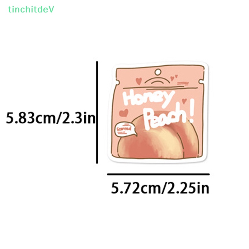 [TinchitdeV] 50 Miếng Dán Hình Thức Ăn Vặt Dành Cho Trẻ Em [Mới]