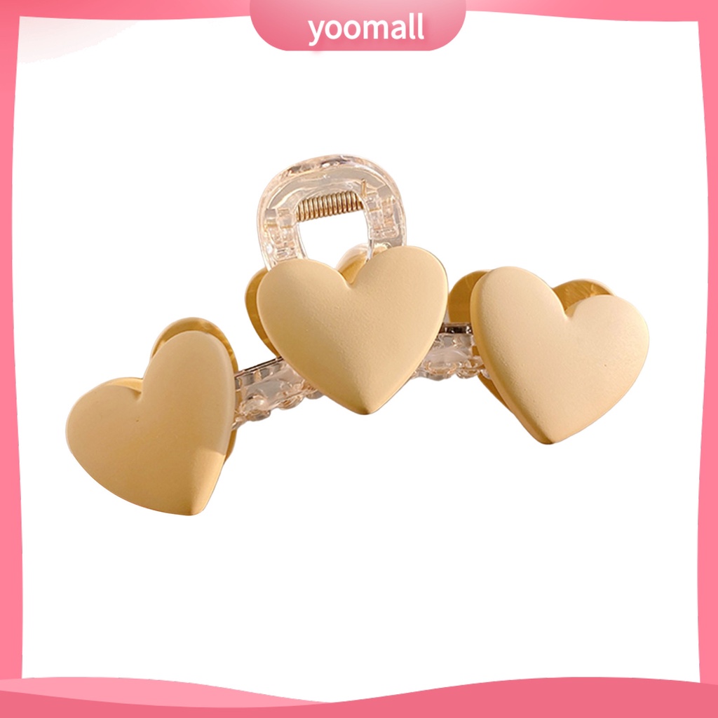 Kẹp Tóc Càng Cua Trong Suốt Co Giãn Chống Trượt Tạo Kiểu Tóc Cho Nữ