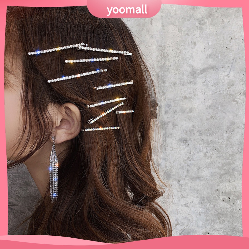 Kẹp Tóc Đính Đá Lấp Lánh Ngọt Ngào Sáng Tạo