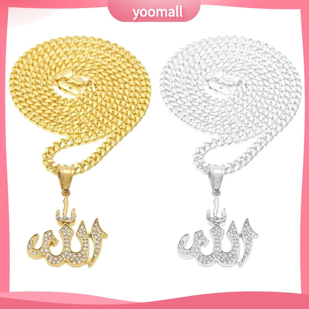 Vòng cổ Mặt Biểu Tượng Hồi Giáo Đính Đá