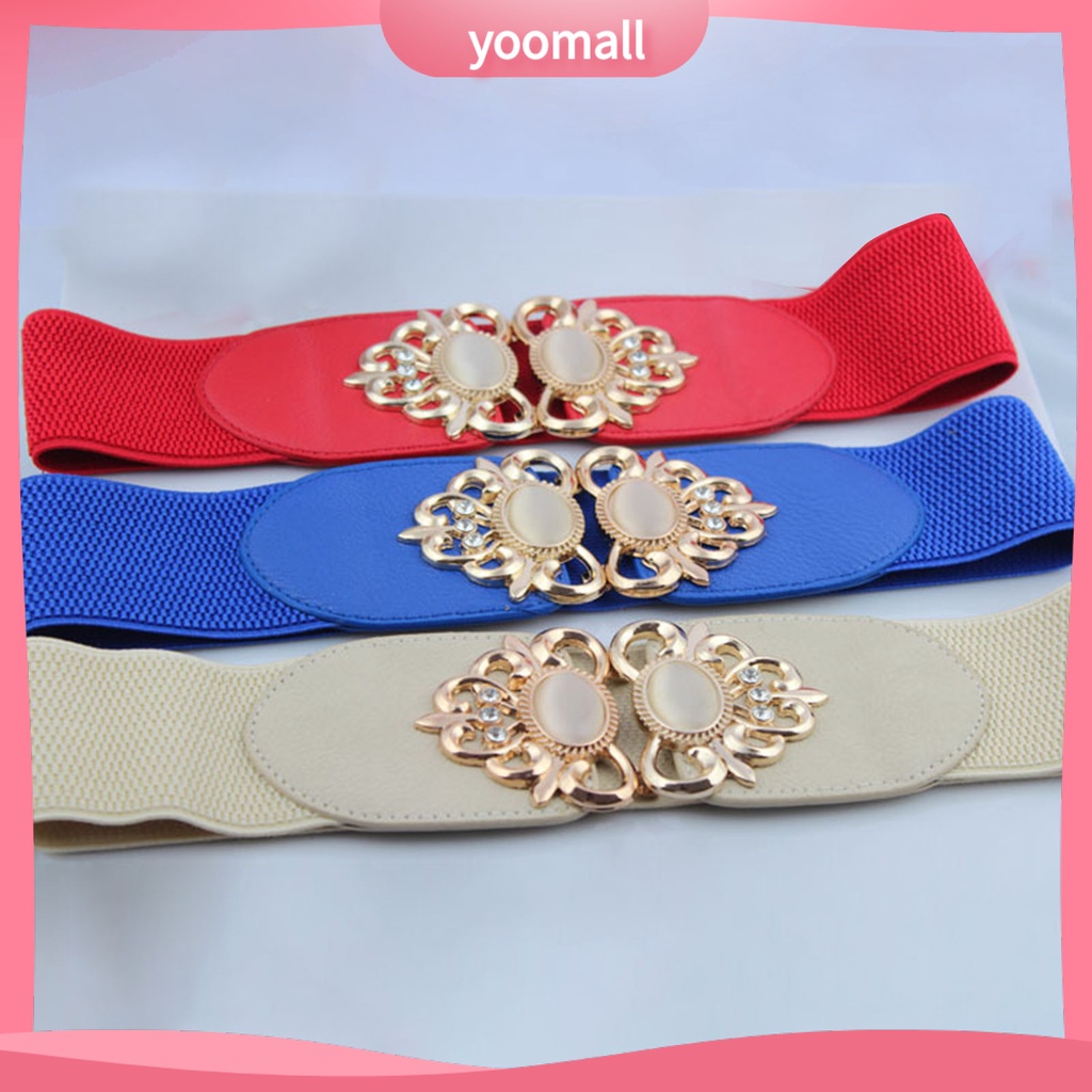 Thắt Lưng Polyester Bản Rộng Có Khóa Cài Co Giãn Tốt Phù Hợp Cho Định Hình Cơ Thể