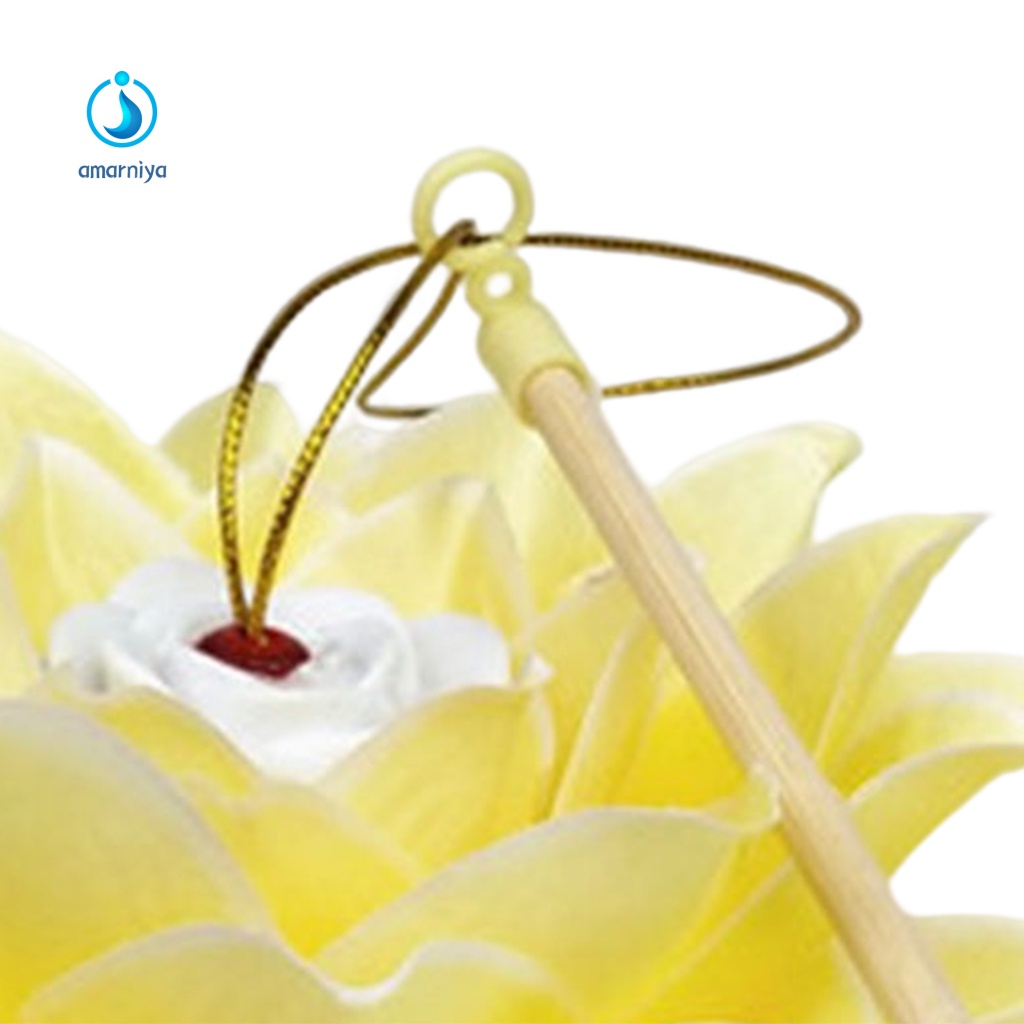 Đèn Lồng LED Hình Hoa Sen Có Thể Tái Sử Dụng Cho Trẻ Em