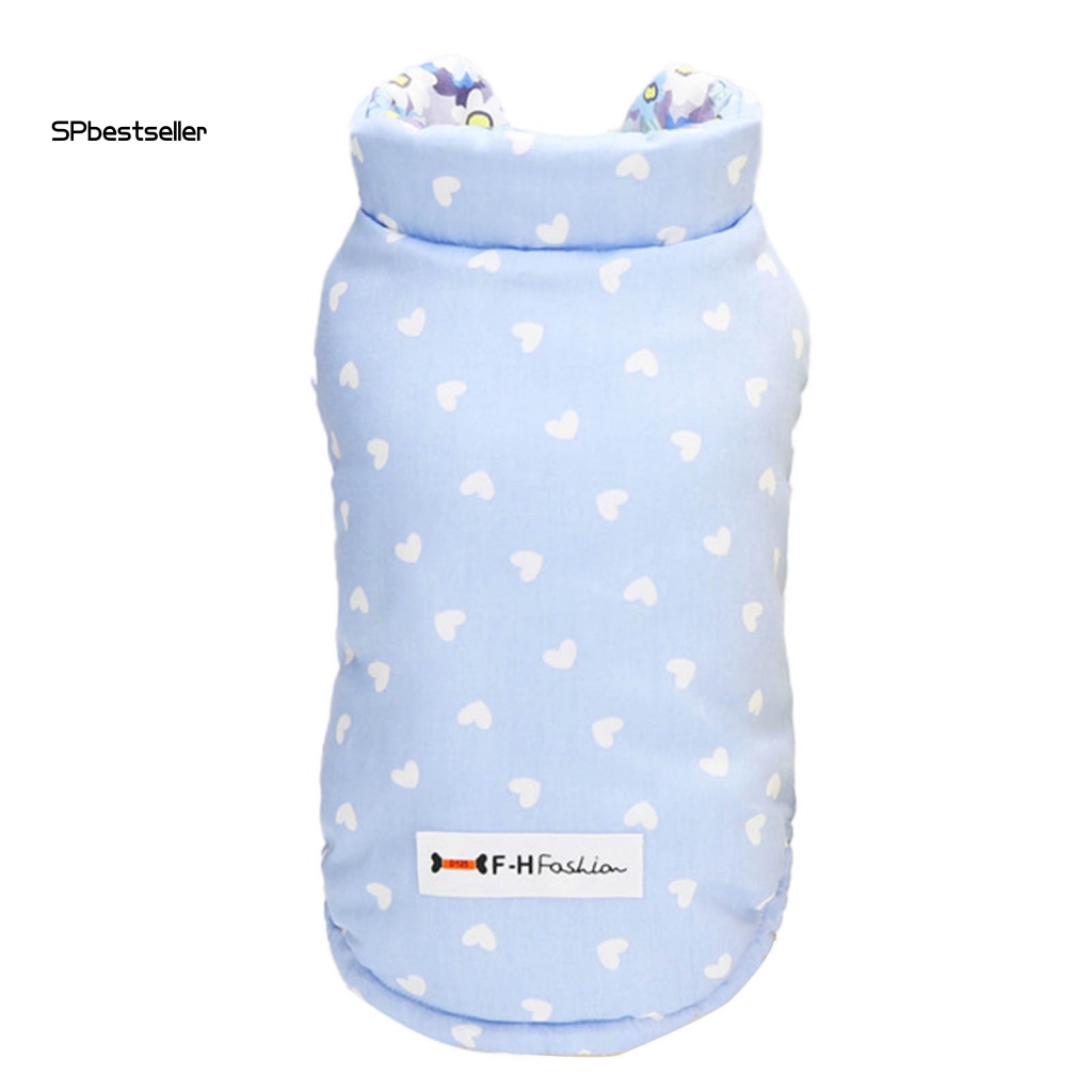 Áo Khoác Không Tay Giữ Ấm Màu Sắc Tươi Sáng Đáng Yêu Cho Thú Cưng