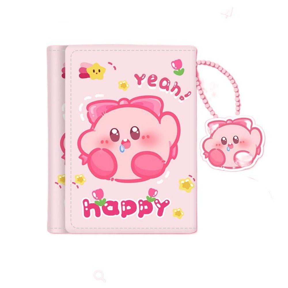 Dwayne Kuromi Ví Da PU Gập Ba Họa Tiết Dâu Tây Gấu Cinnamoroll Đáng Yêu Đựng Thẻ Ngoài Trời