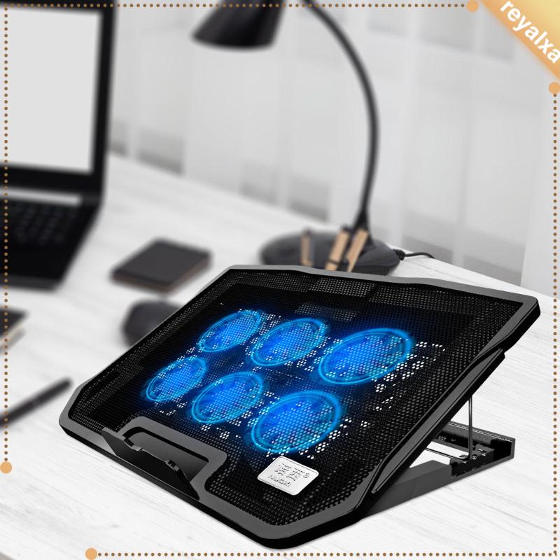 Tấm Làm Mát Laptop Với 6 Quạt Điều Chỉnh Tốc Độ Gió Tiện Dụng Giá