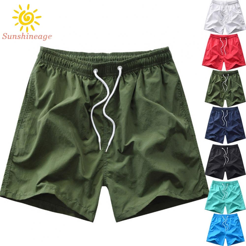 Quần Lót Nam Thoáng Khí Có Dây Rút Chất Liệu Polyester Co Giãn