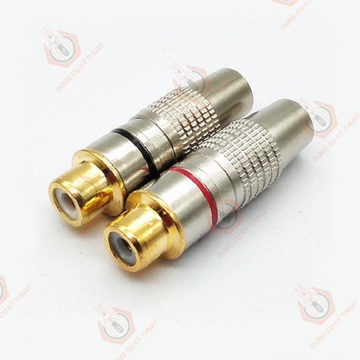 Bộ 2 Đầu hàn jack cắm AV/RCA cái female _ [Shop Dụng Cụ Kỹ Thuật]