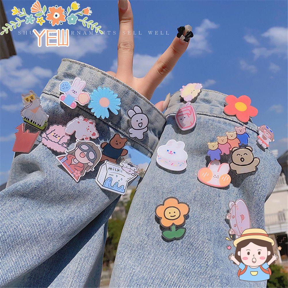 Ghim Cài Áo Họa Tiết Hoạt Hình Dễ Thương Dành Cho Bé