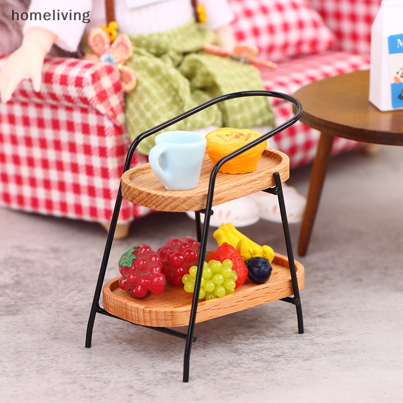 Mô Hình Bàn Cà Phê / Xe Đẩy Độc Đáo Trang Trí Nhà Búp Bê 1: 12