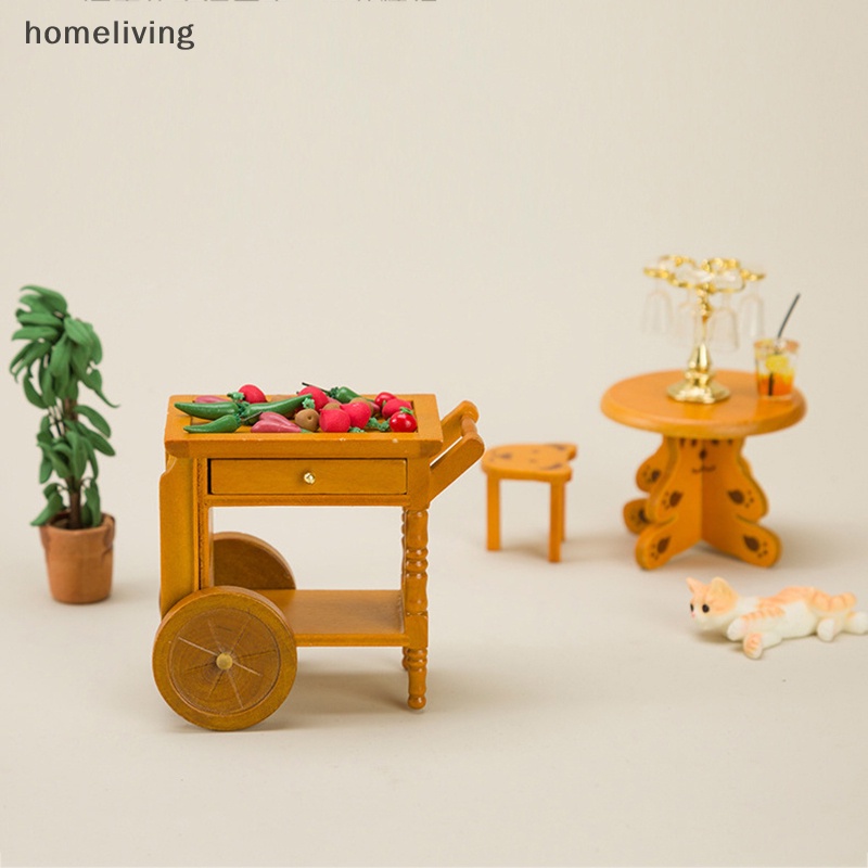 Mô Hình Xe Đẩy Em Bé Trang Trí Nhà Búp Bê Tỉ Lệ 1 / 12