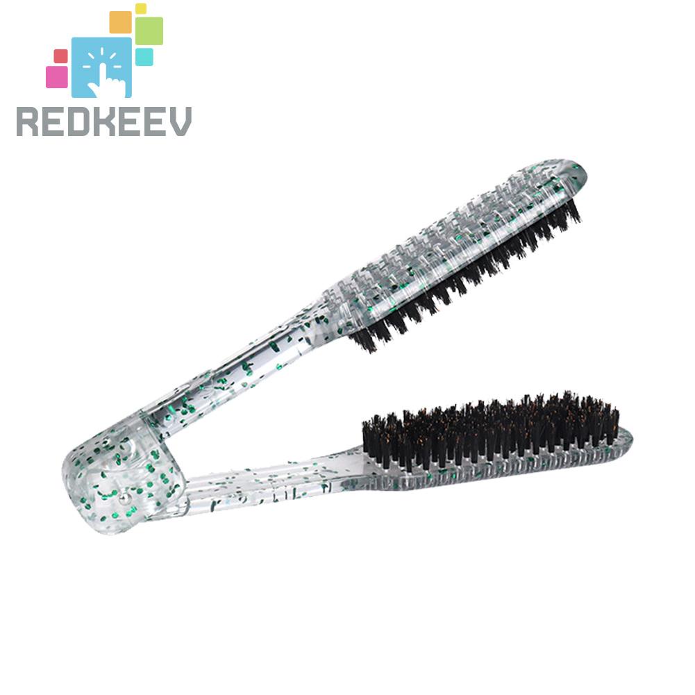 Lược Kẹp Chữ V Tạo Kiểu Tóc Không Đau Tiện Dụng