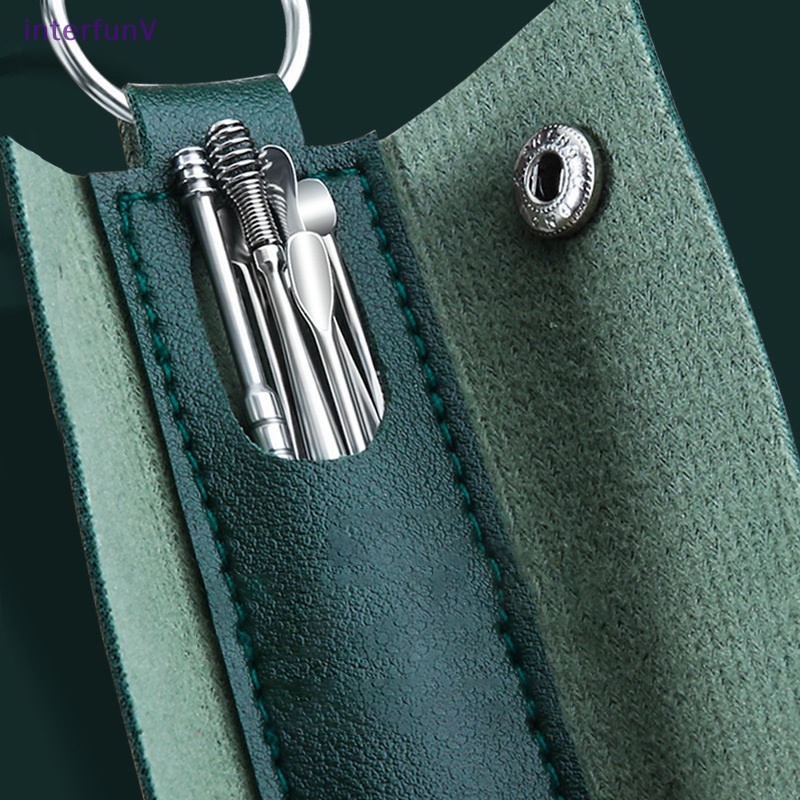 Bộ 6 Dụng Cụ Lấy Ráy Tai Chăm Sóc Tai Cho Người Lớn