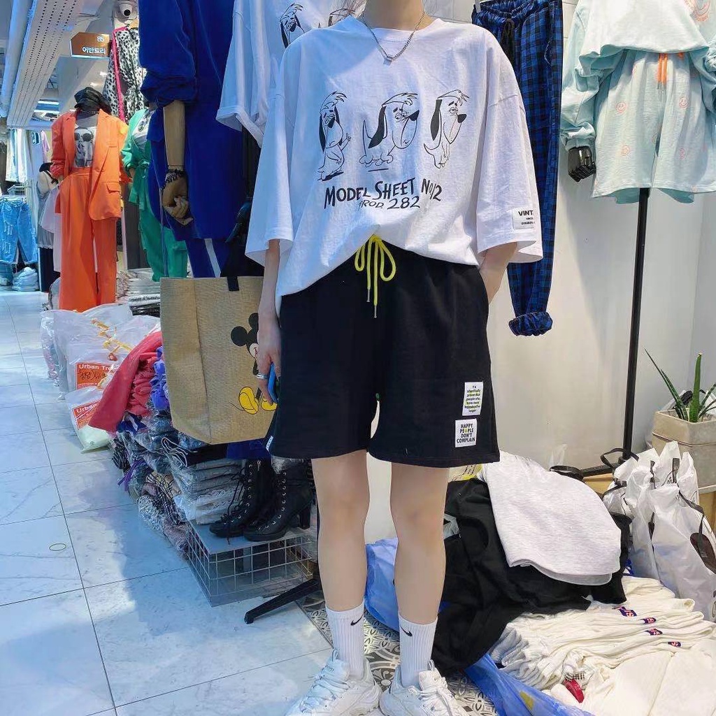 Quần ngắn ống rộng Thiết Kế Mới Thời Trang Mùa Hè Theo Phong Cách Hàn Quốc