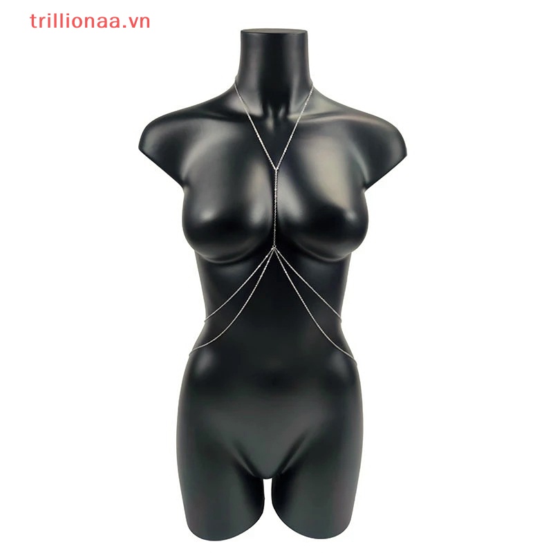 Chuỗi Dây Đeo Cơ Thể Trang Trí Bikini Quyến Rũ Cho Nữ