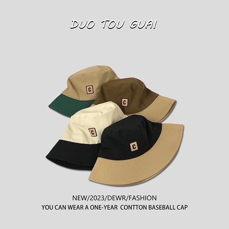 Nón Tai Bèo In Chữ C Màu Sắc Thời Trang Xuân Hè Phong Cách Nhật Bản Cho Nữ