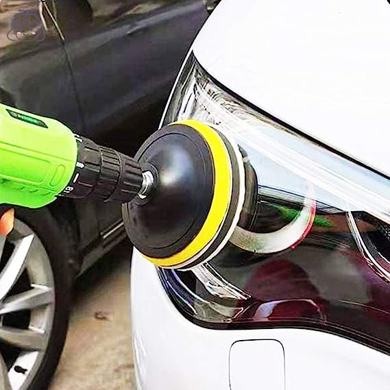 1 Miếng Len Đánh Bóng Gương Xe Hơi Chất Lượng Cao 5.9 Inches (150 Mm) Có Thể Tái Sử Dụng