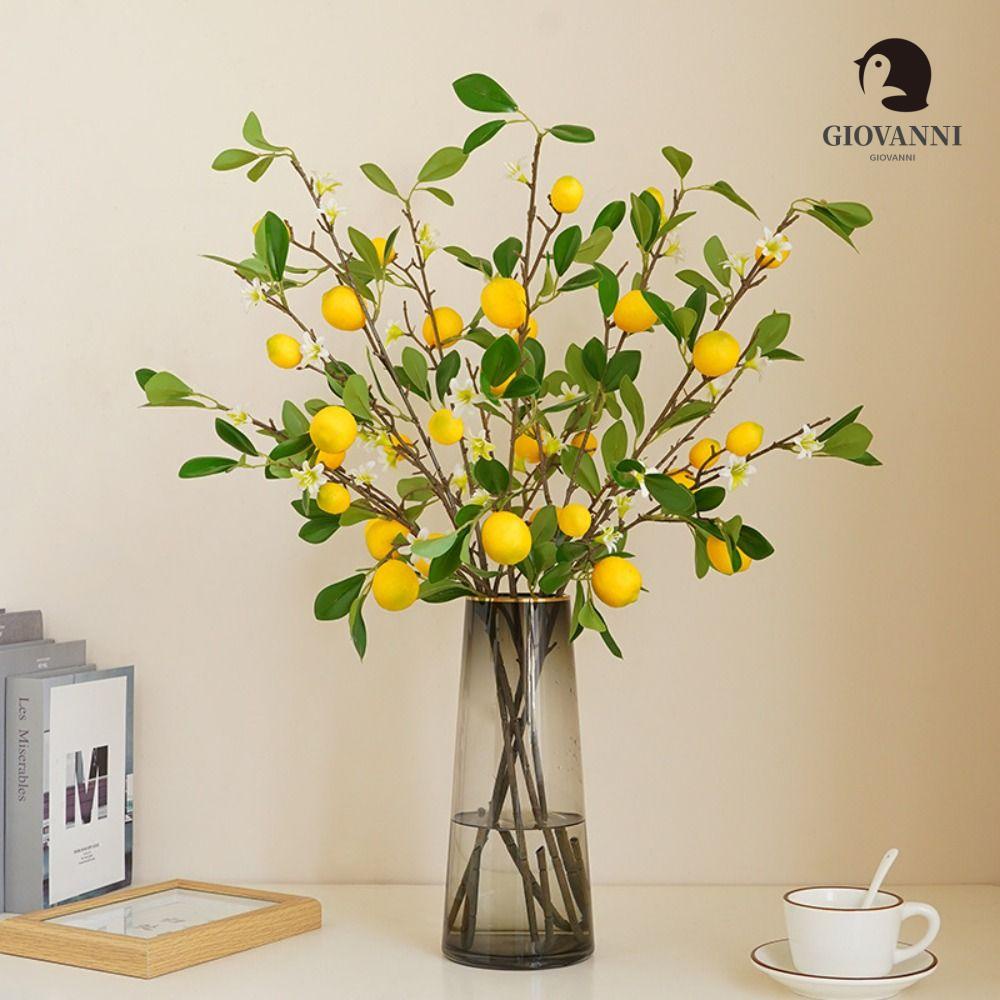 Nhánh Chanh Tươi Mát Phong Cách Châu Âu Làm Đạo Cụ Chụp Ảnh Cho Nhà Hàng Khách Sạn