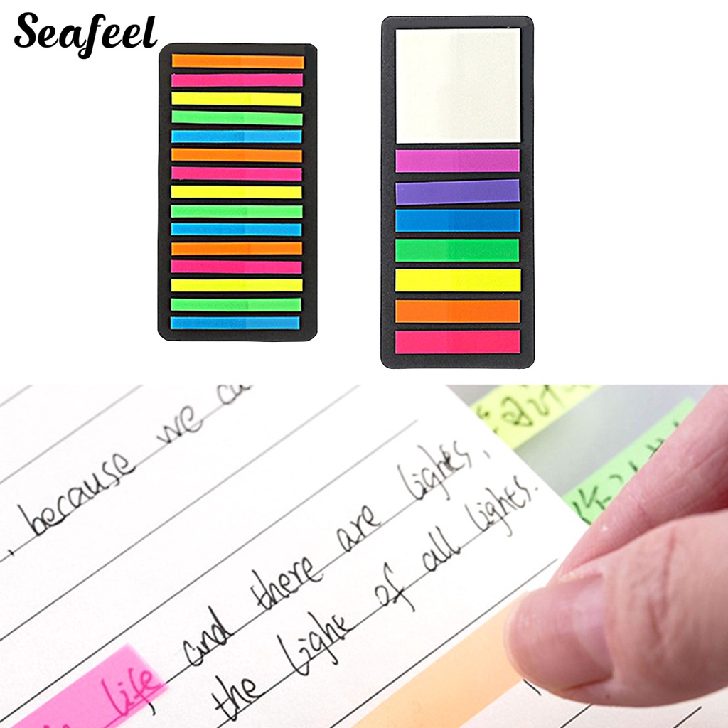 1 Bộ Nhãn Dán Tự Dính Bằng PVC Màu Huỳnh Quang Hình Mũi Tên Dùng Làm Quà Tặng Sinh