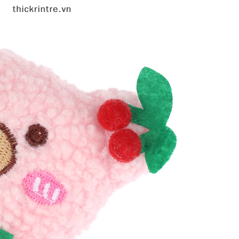 Móc Khóa Hình Cặp Đôi Hoạt Hình Nhồi Bông Đáng Yêu