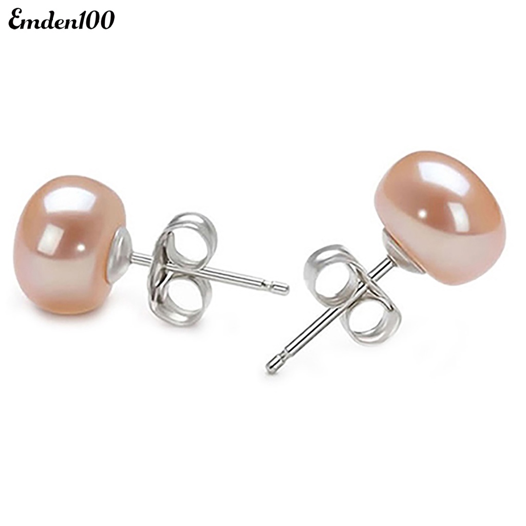 Đôi Khuyên Tai Nữ Đính Ngọc Trai Thiết Kế Ấn Tượng Thời Trang