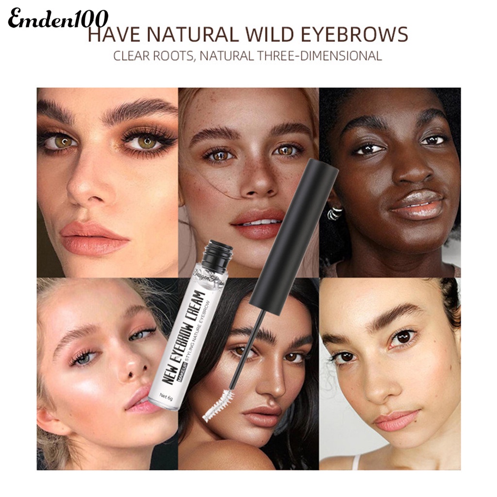 Kem Vẽ Lông Mày Không Màu Chống Nước Và Mồ Hôi An Toàn Cho Người Mới Bắt Đầu