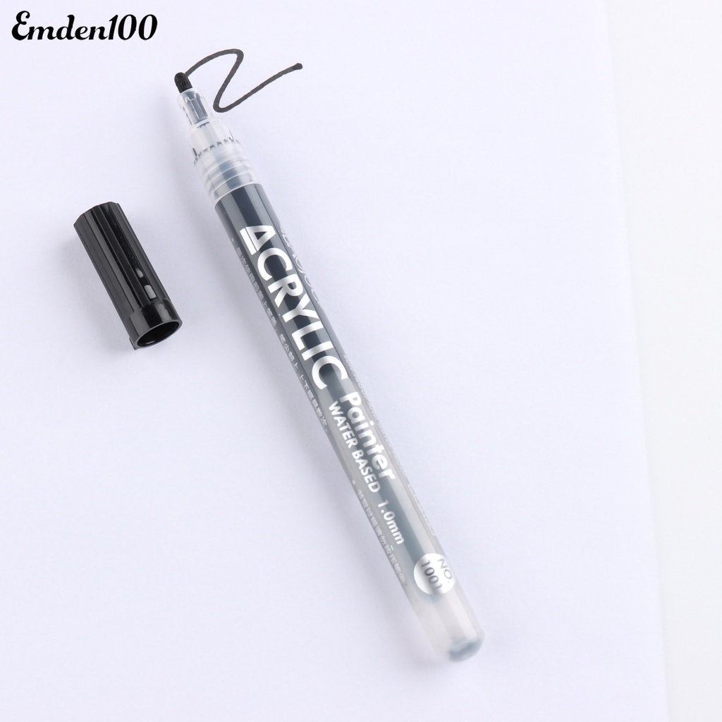 Bộ 12 Bút Vẽ Móng Tay Chống Nước 12 Màu